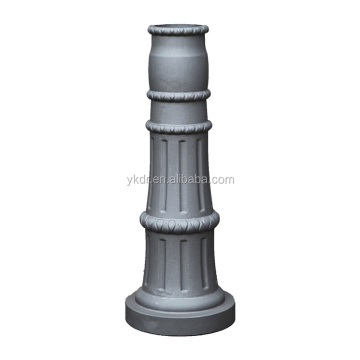 sand casting foundry supply aluminum decorative garden lamp post